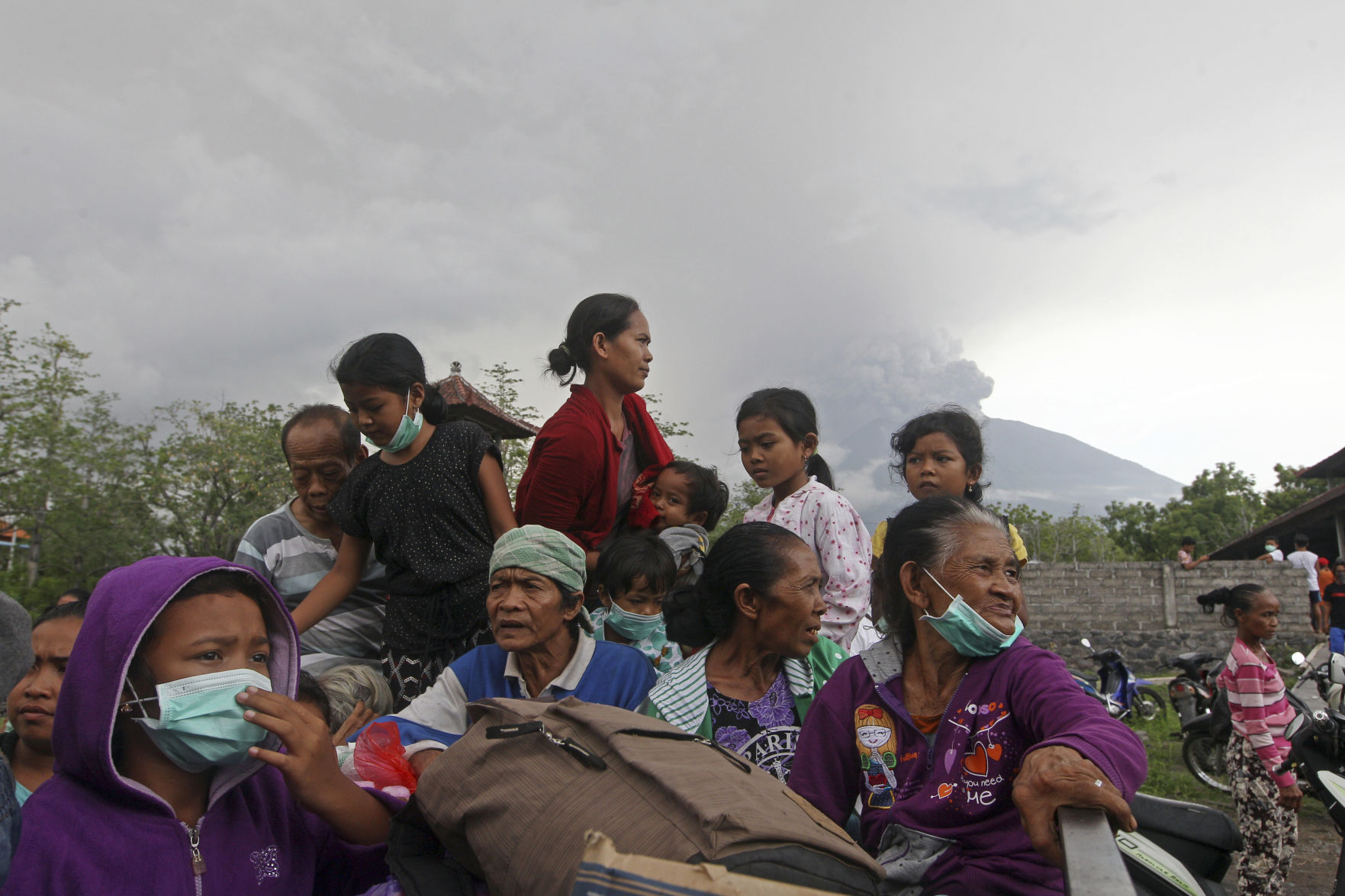 Indonesia Bali Volcano Photo Gallery